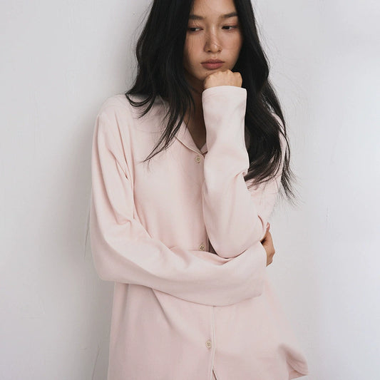 Damen Pyjama aus Algenfaser – Langarm