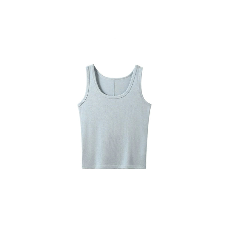 Damen Basic Wollträgertop