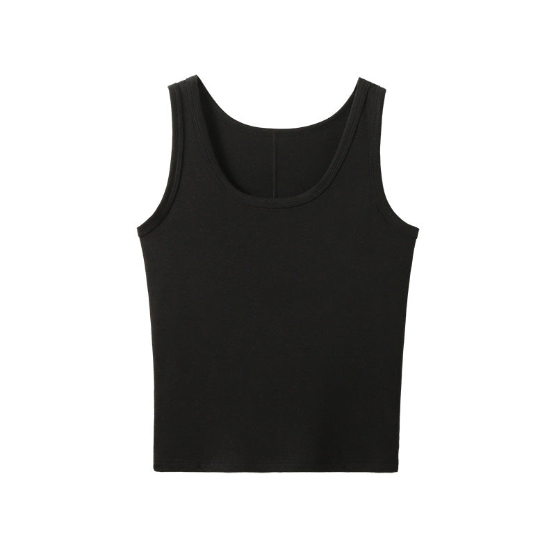 Damen Trägertop – Einfarbiges TENCEL™-Wolle-Mix, hautfreundlich, für Frühling & Sommer