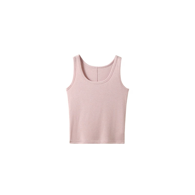 Damen Basic Wollträgertop