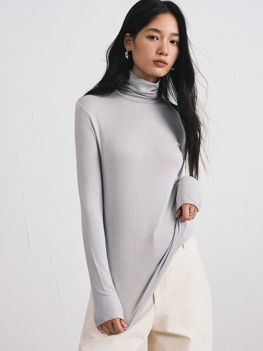 Damen Rollkragenpullover – Kaschmir & TENCEL™, weich & elastisch