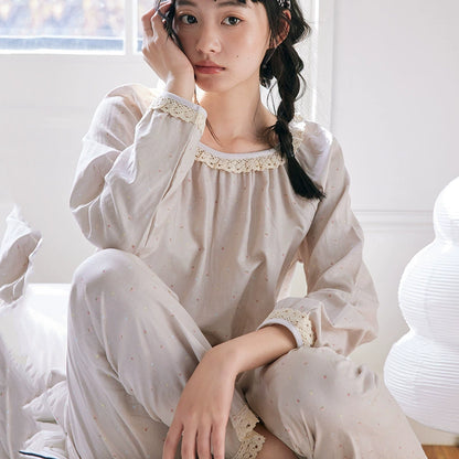 Damen Pyjama aus Baumwolle