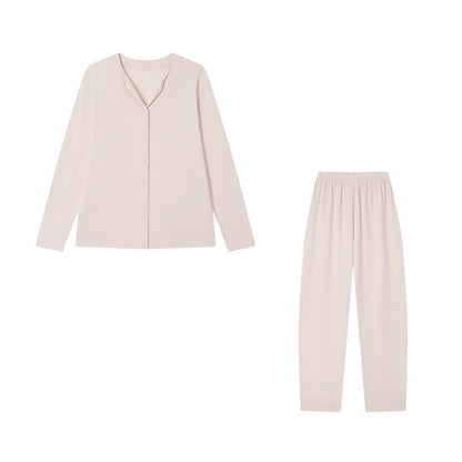 Damen Pyjama aus Algenfaser – Langarm