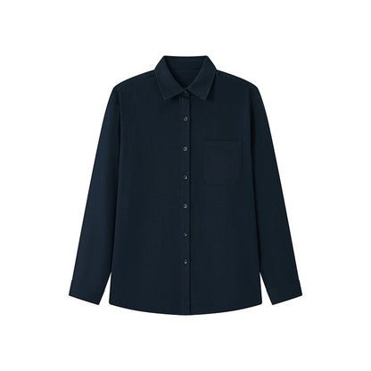 Damen Baumwollhemd - Langarm, Relaxed Fit
