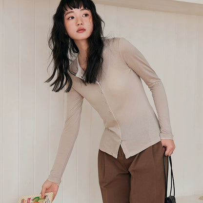 Damen-Strickjacke Komfort mit Schafwolle