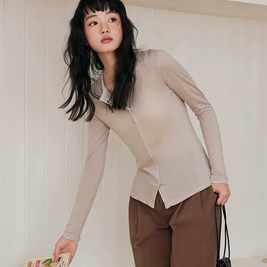 Damen-Strickjacke Komfort mit Schafwolle