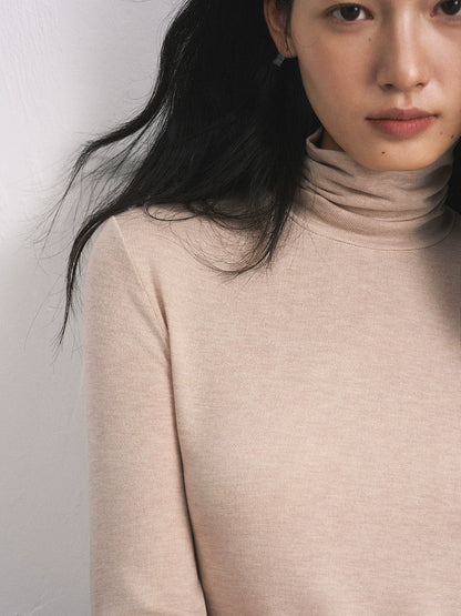 Damen Rollkragenpullover – Kaschmir & TENCEL™, weich & elastisch