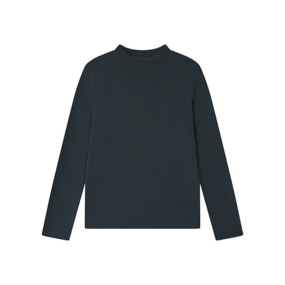 Damen Langarmshirt- soft, hoher Kragen