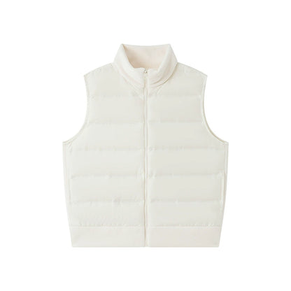 Damen Leichte Daunenweste mit Fleece, Warm & Modisch