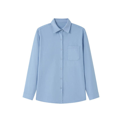 Damen Baumwollhemd - Langarm, Relaxed Fit